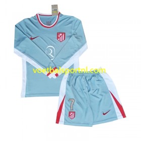 Atlético Madrid Antoine Griezmann 7 Kind Uit Tenue 2024-25 L/S